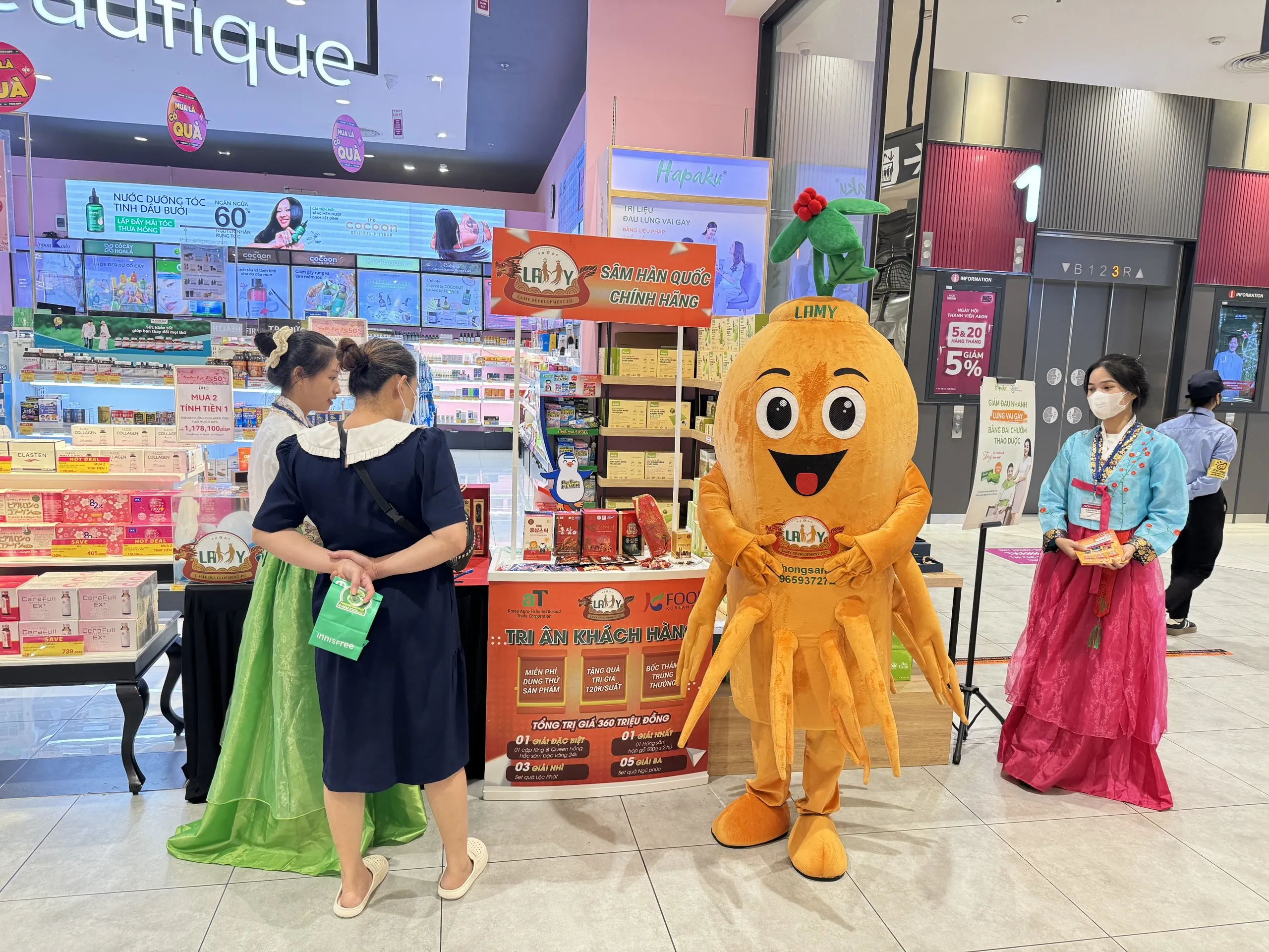 Sự kiện tri ân khách hàng tại Aeon Mall Hải Phòng Lê Chân