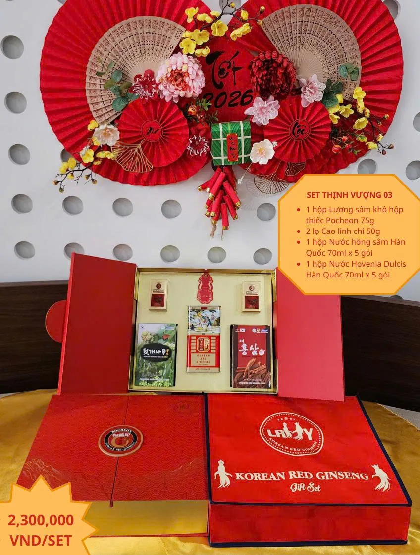 🏮 XU HƯỚNG QUÀ TẾT HIỆN ĐẠI: QUÀ SỨC KHỎE LÊN NGÔI