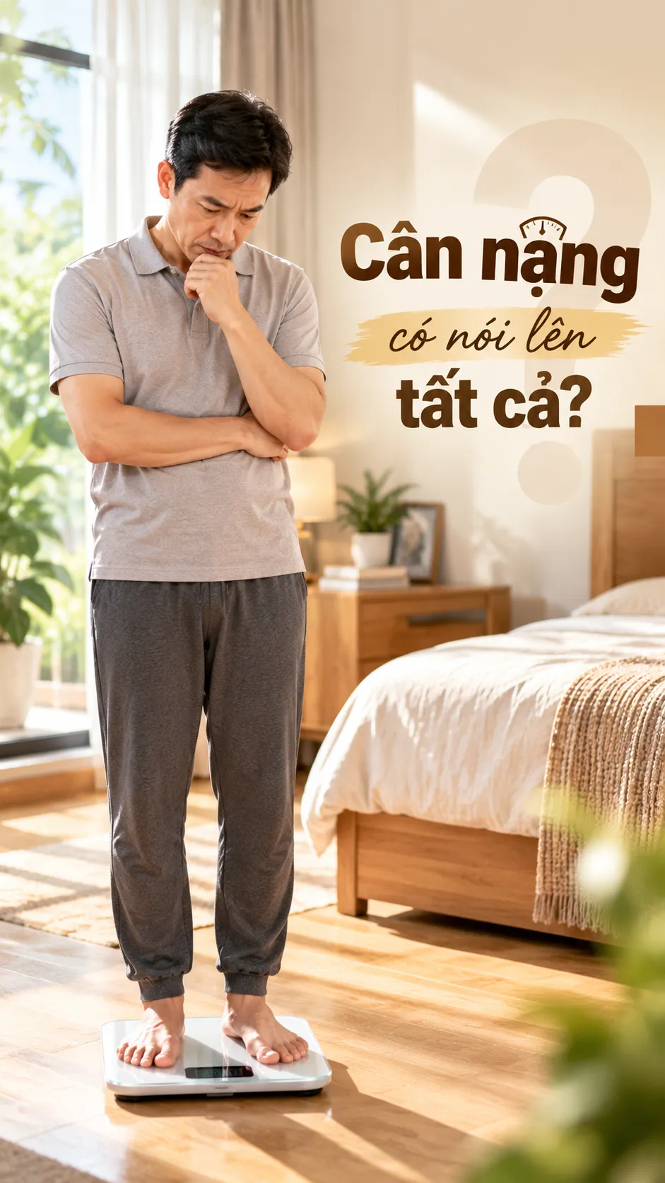🌿 SỨC KHỎE KHÔNG CHỈ ĐƯỢC ĐÁNH GIÁ QUA CÂN NẶNG
