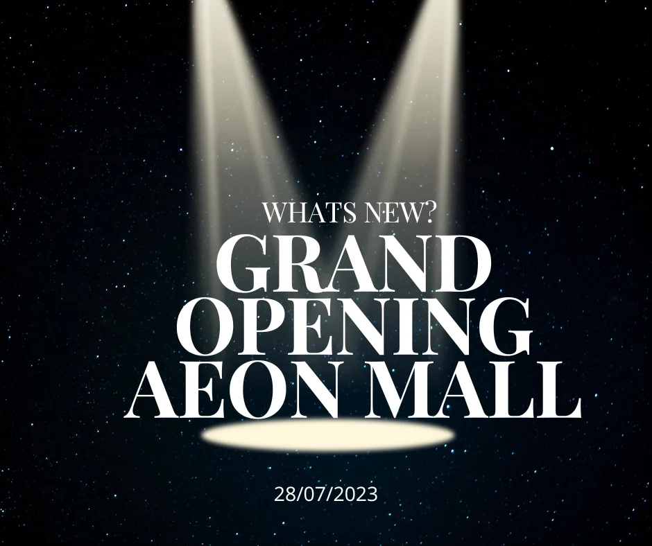 Công Ty LAMY đã có mặt tại toàn bộ hệ thống siêu thị AEON MALL